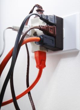 Thrasher Electric, LLC installs additional outlets to prevent overloaded devices and potential fire hazards